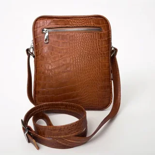 کیف چرمی دوشی اسپرت مدل موبایلی (تمام چرم طبیعی)